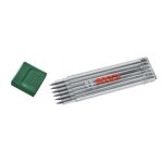 Bosch set de 6 mines graphites hb (acces. marqueur pr trous profonds hb 2. 8 mm �tui rang. )