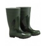 Bottes hautes vertes en caoutchouc de scurit t 44