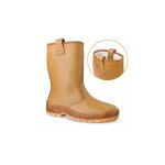 Botte de scurit en cuir fourre molleton s3 ci src jalartic sas 00j0257 - jallatte