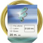 Bottillon fil laiton - diamtre 0, 6 mm