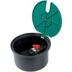 Bouche d'arrosage cap vert - filetage 20 x 27 mm