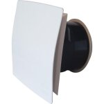 Bouche fixe d'extraction design carr�e Ø125 mm