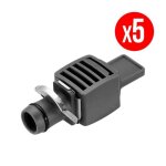 Bouchon pour arrosage goutte - � - goutte gardena 8324 - 29 Ø13mm - 5x