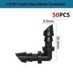 Bouchon d'extr�mit� de tuyau 200  , connecteurs d'arrosage de 4 / 7mm, micro tube d'arr�t d'eau, outils ...