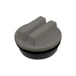 Bouchon d'hivernage prise balai + joint torique 1 1 / 2 gris fonc - hayward