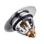 Bouchon de vidange de lavabo universel, filtre de vidange pop - up de bassin de bain, bouchon de vidange ...