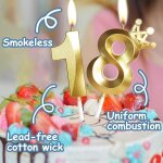 Bougies pour 21e anniversaire, bougie numéro 21, bougies dorées, bougie d'anniversaire pour gâteau avec ... Bougies pour 21e anniversaire, bougie numéro 21, bougies dorées, bougie d'anniversaire pour gâteau avec ...