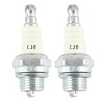 Bougie d'allumage - champion - cj8 / t10 - lot de 2 - remplace ngk bm6a - economie d'achat