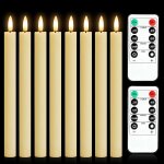 Bougie led flamme vacillante, bougies led telecommande 6 pièces, bougie electrique avec minuterie, fausse ... Bougie led flamme vacillante, bougies led telecommande 6 pièces, bougie electrique avec minuterie, fausse ...