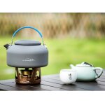 Bouilloire en alliage d'aluminium ultral�g�re, bouilloire de camping, th�i�re de table, 1, 4 l