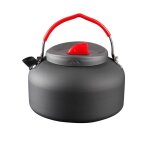 Bouilloire d'ext�rieur en alliage d'aluminium 1, 4 l, pot portable, th�i�re de voyage, th�i�re a caf�, ...