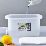 Bouilloire portable avec robinet, capacit de 3, 5 l, bouilloire avec robinet, rfrigrateur, seau d'eau ...