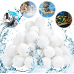Boules de filtre de piscine, 700g pool filter balls, mdia filtre  fibres pour piscine, peut remplacer ...