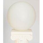 Boule lumineuse blanche int / ext en polyethylene d 40 cm