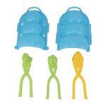Boule de neige clip boule de sable moule en plastique en plein air boule de neige combat neige jouets ...