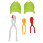 Boule de neige clip boule de sable moule en plastique en plein air boule de neige combat neige jouets ...