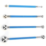 Boule presse en acier double, outils de construction pour coulis de sol en cramique, grattage de colle, ...