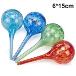 Boules en verre auto - arrosantes - lot de 4 / 6, capacit de 100 ml, systme d'irrigation color pour ...