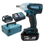 Boulonneuse  chocs 18v (2x4ah) en coffret makpac - makita - dtw251rmj