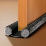 Bourrelet de porte double boudin 95cm Bourrelet de porte double boudin 95cm