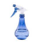 Bouteille bleue de pulvérisation propre d'arrosage, bouteilles en plastique transparentes à gâchette ... Bouteille bleue de pulvérisation propre d'arrosage, bouteilles en plastique transparentes à gâchette ...