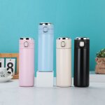 Bouteille d'eau intelligente 420ml, tasse sous vide en acier inoxydable 304, avec affichage numrique, ...