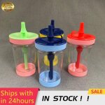 Bouteille d'eau mignonne simple crative, design intressant, tasse d'eau transparente couleur, portable ...