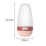Bouteilles en silicone anti - fuite de 50 / 80ml, bouteilles de lotion portables de voyage, soins de ...
