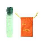 Bouteille urinoir pliable portable de 600ml pour enfants, urinoir de voyage en plein air, urinoir d'urgence, ...