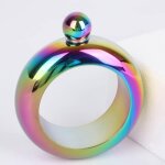 Bouteille de vin et d'alcool portable en acier inoxydable a sept couleurs pour bar et f�te en int�rieur ...