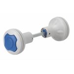 Bouton double de s�curit� pour portillon de piscine - kid protec metalux