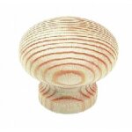 Bouton de meuble - en bois - contemporain - 50mm cadap