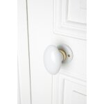 Bouton de porte porcelaine porcelaine de limoges laitonn�