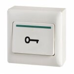 Bouton poussoir - abs - pour g�ches et ventouses �lectromagn�tiques sewosy