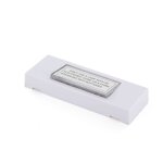 Bouton poussoir blanc + lampe - chacon