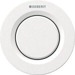 Bouton - poussoir blanc pour rin�age 1 touche - bouton poussoir geberit