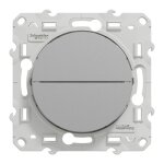 Bouton poussoir odace en aluminium à 2 bouton montée / descente pour volets schneider s530207 Bouton poussoir odace en aluminium à 2 bouton montée / descente pour volets schneider s530207