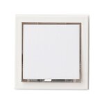 Bouton - poussoir quadra porte �tiquette non lumineux - honeywell - d680