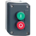 Bouton - poussoir � rappel en bo�tier vert, rouge schneider electric harmony xald213 1 pc(s)