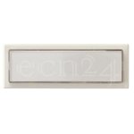 Bouton de sonnette �clair� avec plaque de nom