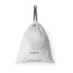 Brabantia - lot de 40 sacs poubelle perfectfit m blanc 60 litres - blanc Brabantia - lot de 40 sacs poubelle perfectfit m blanc 60 litres - blanc