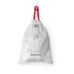 Brabantia - lot de 40 sacs poubelle perfectfit y blanc 20 litres - blanc Brabantia - lot de 40 sacs poubelle perfectfit y blanc 20 litres - blanc