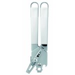 Brabantia ouvre - bote avec molette en mtal - white and stainless steel