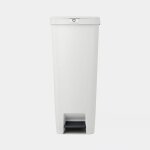 Brabantia poubelle  pdale stepup 40 l blanc