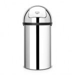Brabantia poubelle push bin 60 l - brilliant steel
