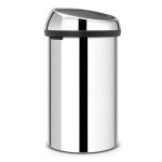 Brabantia poubelle touch bin, 60l - brilliant steel