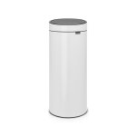 Brabantia poubelle touch bin new - 30l - blanc