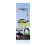 Brabantia sac poubelle 10 - 12 litres (code c, 100% compostables) 1 rouleau de 10 sacs - green