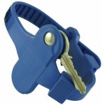 Bracelets pour serrure � monnaie omega 100 - bleu ronis