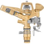 Bradas - 0260 - arroseur circulaire (laiton, 35 m, 3 / 4 pouce)